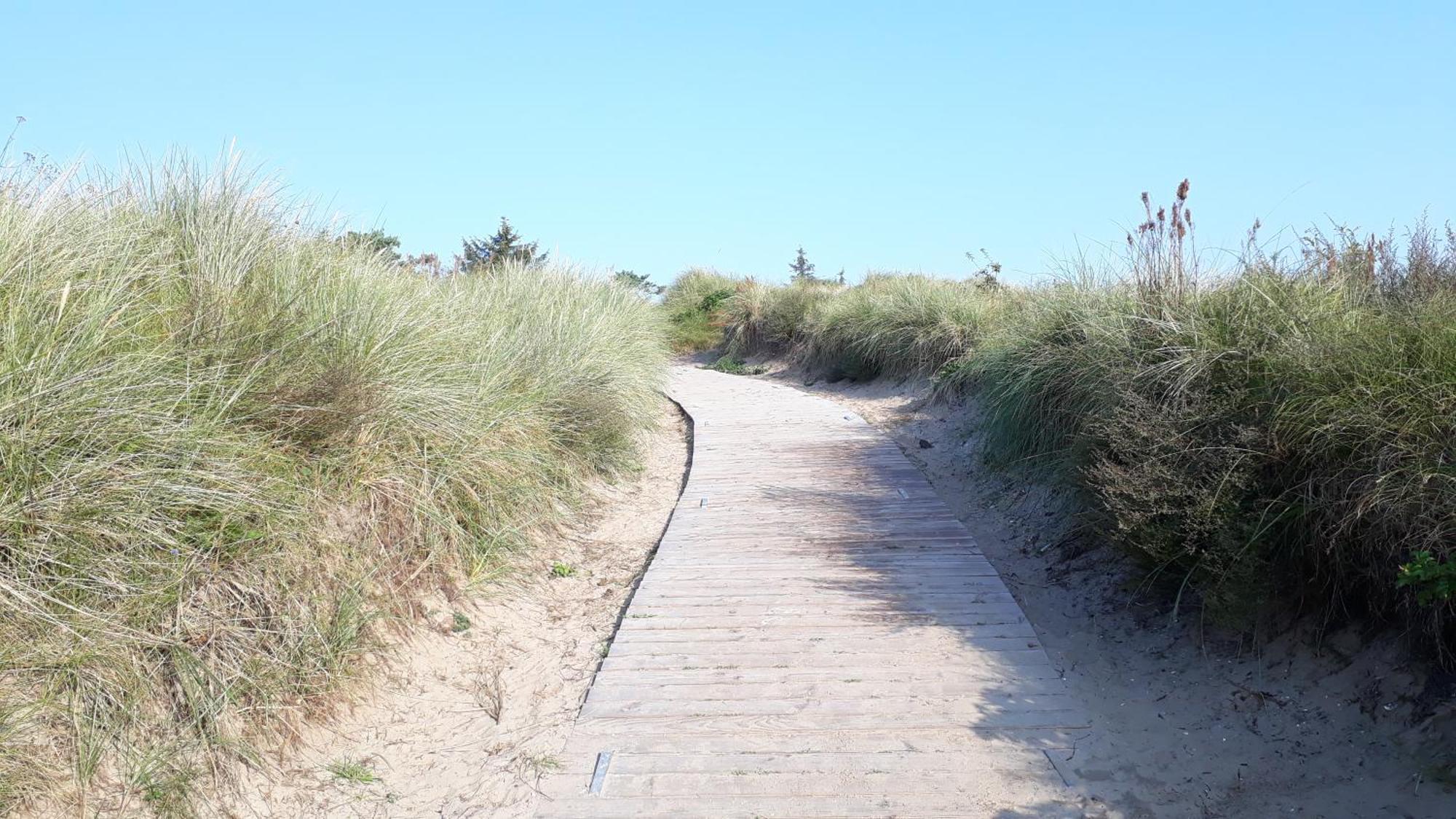 Fiskerhuset I Oster Hurup - I Byen, Ved Stranden Exterior foto